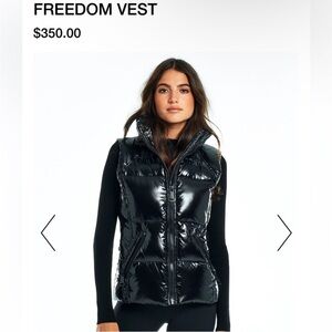 SAM. Black Puffer Vest